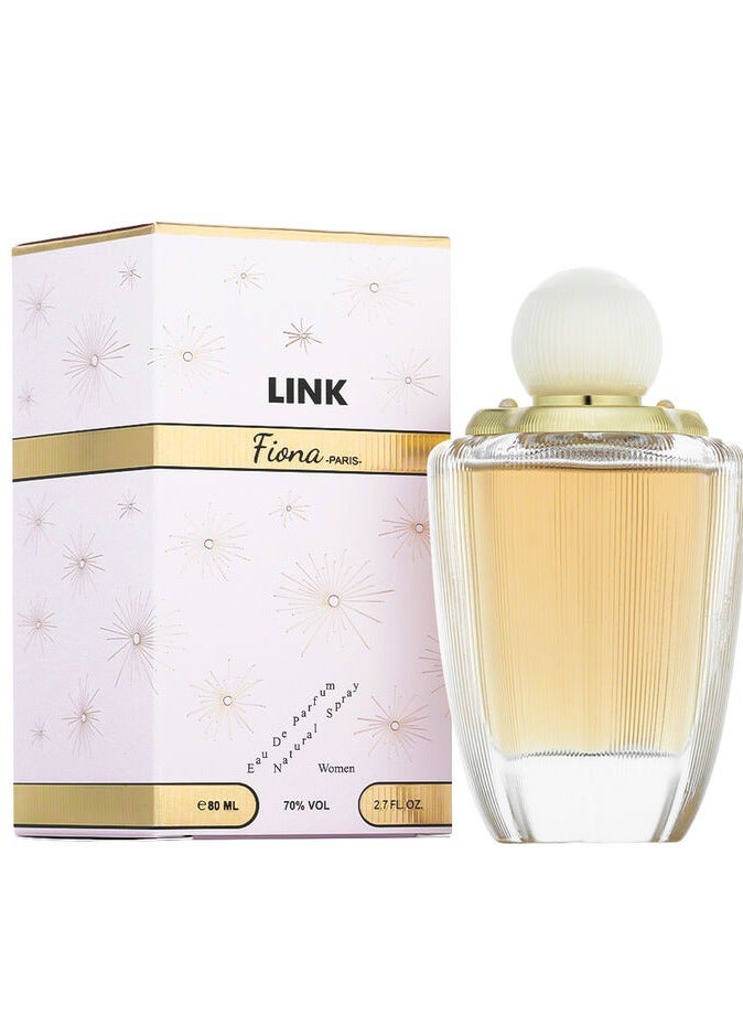 Deraah Link Fiona Eau de Parfum 80 ml for women - Image 3